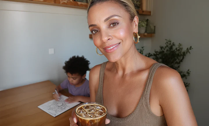 Vanessa P. with Everyday Dose coffee